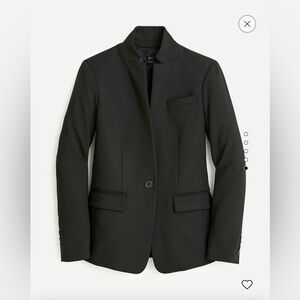 J.Crew Black suit- Natalia pants and Regent blazer in four-season stretch